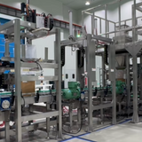 Automatic material packaging machine